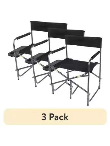 (3 pack) WFC-95200 Director's Chair with Side Table, , Adult Size