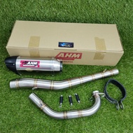 AHM RACING EXHAUST PIPE STAINLESS STEEL 32MM LC135 4S YAMAHA