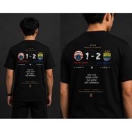 FH PERSIB Bandung Distro T-shirts One City Thousand Stories Support 1-2 Persija Vs Persib Bandung S-