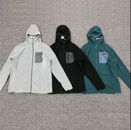 美國 Patagonia 黑灰綠色抓絨 R1 Air Zip 保暖 有帽 長袖 外套