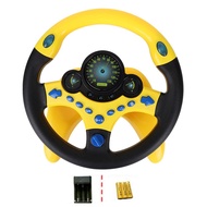 Coherny Simulated Driving Controller Portable Simulated Driving Steering Wheel Copilot Toy Children'