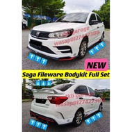 2019-2020 vvt Proton Saga Filewar bodykit skirt lips