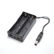 ENGLAB★ 2S 18650 battery holder with DC Jacket, 18650 Case, 2 Battery Case for 18650