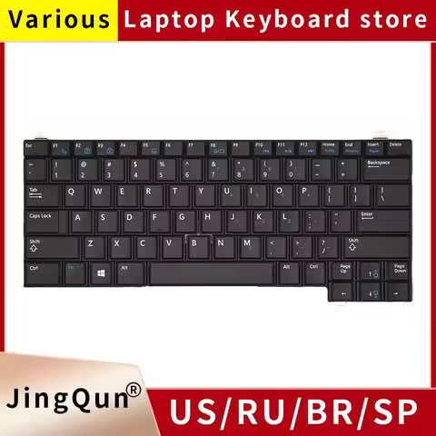 New US/English Replac Notebook Laptop Keyboard Latitude E5440 Y4H14 E5540 15-5000 No Point No Backli