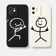 Casing Vivo V1945A V1945T 1920 1804 1806 Cute Couple Phone Case  Shockproof Protective Back Cover