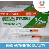 TERUMO INSULIN SYRINGE 1/2cc-1cc 100pcs 1box