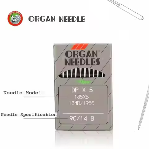 10Pcs DPX5 ORGAN Sewing Machine Needles For Industrial Lockstitch Sewing Machine Singer JUKI Brother