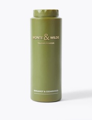 M&S Monte & Wilde Bergamot & Cedarwood Talcum Powder 150g x1 MARKS & SPENCER Monte and Wilde Men Bod