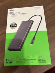Belkin USB-C 8-in-1 Dual Display hub 擴展基座
