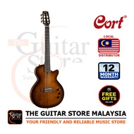 Cort Sunset Nylectric DLX Electric Classical Guitar With Gigbag - Deluxe Tobacco Sunburst (Sunset DL