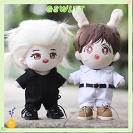 GSWLTT 1 Set 20cm Doll Clothes 1/12 Dolls Clothes 7 Styles Casual Wears Overalls Clothes Suits