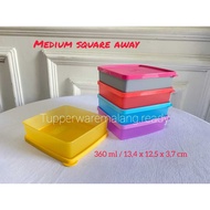 Lunch Box/ TUPPERWARE MEDIUM SQUARE AWAY Lunch Box