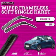 HYUNDAI Frameless Car Wiper Quality I10HYUNDAI 1 Set Anti-Scratch RightKiri