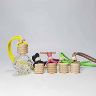 8 Ml Rose Glass Perfume Bottle / Glass Bottle / Perfume Glass Bottle / Car Perfume Bottle / Essentia