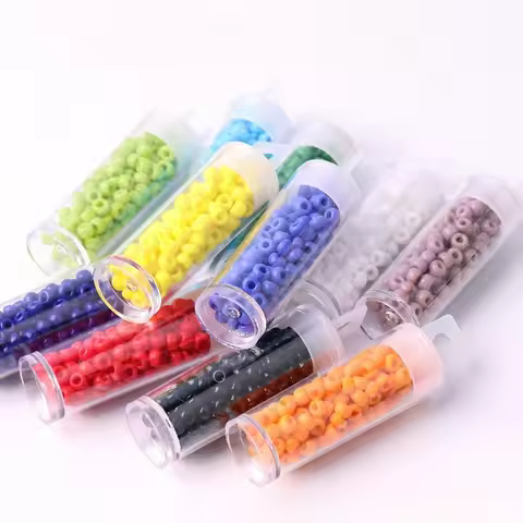 MIYUKI 6/0 4mm Solid Color Glass Seed Beads | Fade-Resistant Craft Beads for DIY Jewelry Making | In