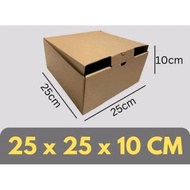 Kardus Dus Packing Box Die Pizza Pack Diy Cut Kotak Karton Souvenir Box Hampers Baju Kue Kado 10x20x