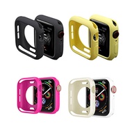 Silicone Bumper Case Cover for Apple Watch Serie 9 8 7 6 5 4 SE 3 2 1 Soft Case Apple Watch for Appl