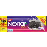 NEXTAR NOIR RICHOCO 18 gram COKLAT COOKIES RENCENG 1000 GRATIS PULSA 18 gr SNACK MAKANAN RINGAN CEMI