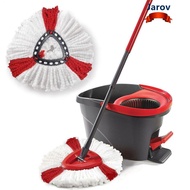 JAROV Mop Head Triangle Spin Mop For O-Cedar/Vileda Microfiber for O-Cedar/Vileda