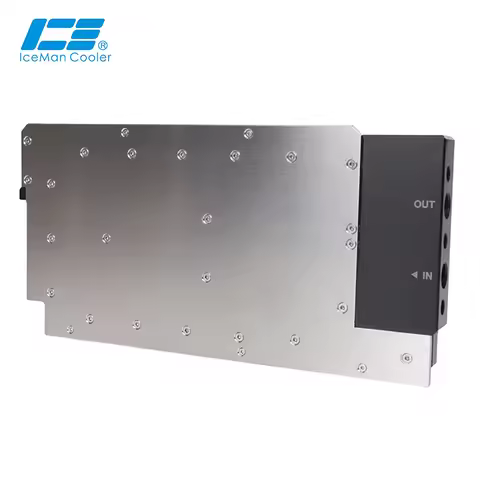IceManCooler Metal Design Water Block For ASUS ROG ASTRAL RTX 5090 O32G Graphics Card Cooler With Al