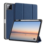 DUX DUCIS for Xiaomi Pad 7 Pro Xiaomi Pad 7 Case PU Leather Tri-fold Shockproof Flip Cover with Pen 