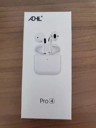 全新 ADHIL 四代迷你觸控藍牙耳機 適用Phone/安卓/三星等 藍芽耳機 重低音 不閃燈 運動耳機 語音助手/彈窗/定位/雙耳通話