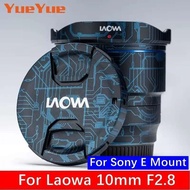 Customized Sticker For Laowa 10mm F2.8 E Mount Decal Skin Camera Lens Vinyl Wrap Film Coat Venus Opt