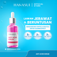 Hanasui Anti Acne Serum - Jerawat & Beruntusan Menenangkan dengan Centella Asiatica Salicylic Acid &