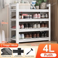 Furniture Rak Sepatu Kokoh Tempat Sepatu Sendal Besi Rak Sepatu Serbaguna Rak Sepatu Minimalis Susun