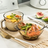 Combo of 2 sets of Dixiang high-quality amber glass cups and cups/cups, luxurious, modern and stylis