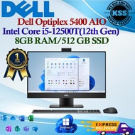 Dell Optiplex 5400 All-In-One Desktop Intel Core i5-12500T(12th Gen) 4.40GHz 8GB RAM 512GB SSD WIN11