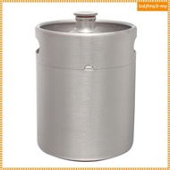 Stainless Steel Mini Keg Growler Craft Beer Growler 2L 5L 3.6L