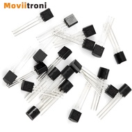 100 pieces of BJT transistor PNP NPN 20 value A1015 2N2222 BC327 BC337 C8050 S8850 C945S9014 S9015 S