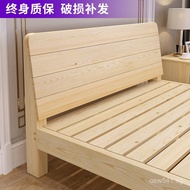 Pine1.5Modern Minimalist Rental Apartment1.8Simple Double Bed Solid Wood Bed Economical Type1.2m Sin