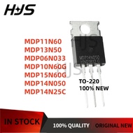 10Pcs TO-220 MDP10N60G MDP13N50 MDP14N25C MDP14N050 MDP11N60 MDP06N033 MDP15N60G NEW chip ic mos UWQ