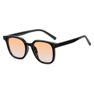 GM Gradient Color Jackson Wang Same Sunglasses Men's Glasses Myopia Sun Protection Brown Sunglasses Women round Face Driving