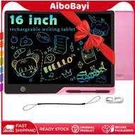 【24H】16 Inch Creative Digital Writing Drawing Tablet Notepad Digital LCD Graphic Board Doodle Board 