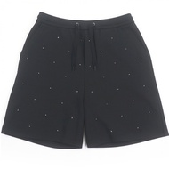 กางเกงวอร์มขาสั้น VALENTINO Rockstud สีดำ ไซส์ L สภาพเยี่ยม รหัส 1V3MD01N8QE ผลิตในอิตาลี ของแท้ สำห