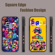 Casing For OPPO A53 A76 Reno6z A95 Lite A96 A77 X5 Pro Reno 7 Reno 8 ROBLOX Game Cute Friends MHW08 