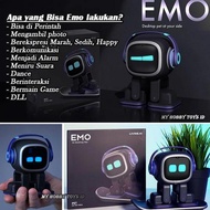 [100% Original] Mainan Robot Emo Vector AI Desktop Smart Robot Teknologi Canggih Pintar