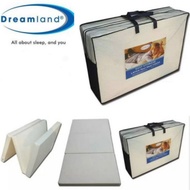 DREAMLAND Easy Storage Premium Latex Feel Single Foldable Mattress Katil Lipat Single Mattress/Blanket Selimut Single