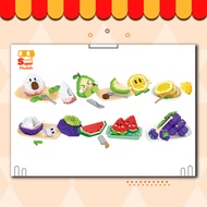 6in1 DIY Fruity Series Self-assembled Nano Blox Fruit Diary Party Girls Kids Building Blocks Toys Or