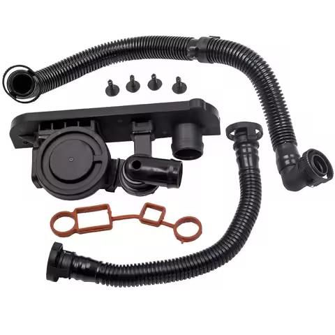 06F129101P 06F129101N PCV Crankcase Vent Valve Breather Hose Kit w/Gaskets for VW Jetta Passat Audi 