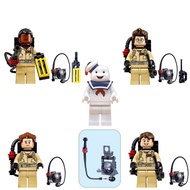 WEISH 1 Set Mini Khối xây dựng ghostbuster Búp bê Raymond Đồ chơi ghostbuster Đồ chơi mô hình Peter 