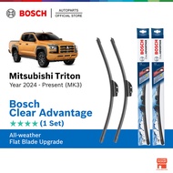 Bosch Clear Advantage U Hook Wiper Set for Mitsubishi Triton (Mk3) (BCA22"/BCA18")