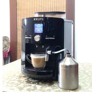 ☆ Krups ☆ 咖啡機 德國Krups Espresso 全自動義式咖啡機 不锈鋼奶罐