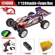 NEGHU Wltoys 1/12 124008รถ RC 2000MAh 60 Km/h มอเตอร์ไร้แปรงถ่านความเร็วสูง3S 4WD รถของเล่นดริฟท์ออฟ