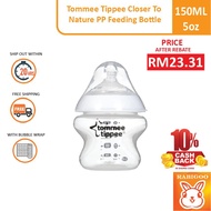 [RM 23.31 AFTER SHOPEE COIN REBATE] Tommee Tippee Closer to Nature Bottle (150ML/5OZ)