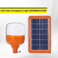 Crilight LED Solar Emergency Light Lamp Bulb Emergency Light (6000MAH/60W)