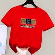 MY ART Children's T-shirts, Boys' and Girls' T-shirts, Ages 2-10 Years, Boys' and Girls' Tops